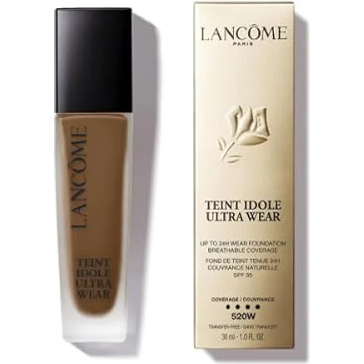 Lancôme Teint Idole Ultra Wear Foundation 520W, 30 ml, volle Deckkraft, mattes Finish, 24 Stunden Halt – Bild 2