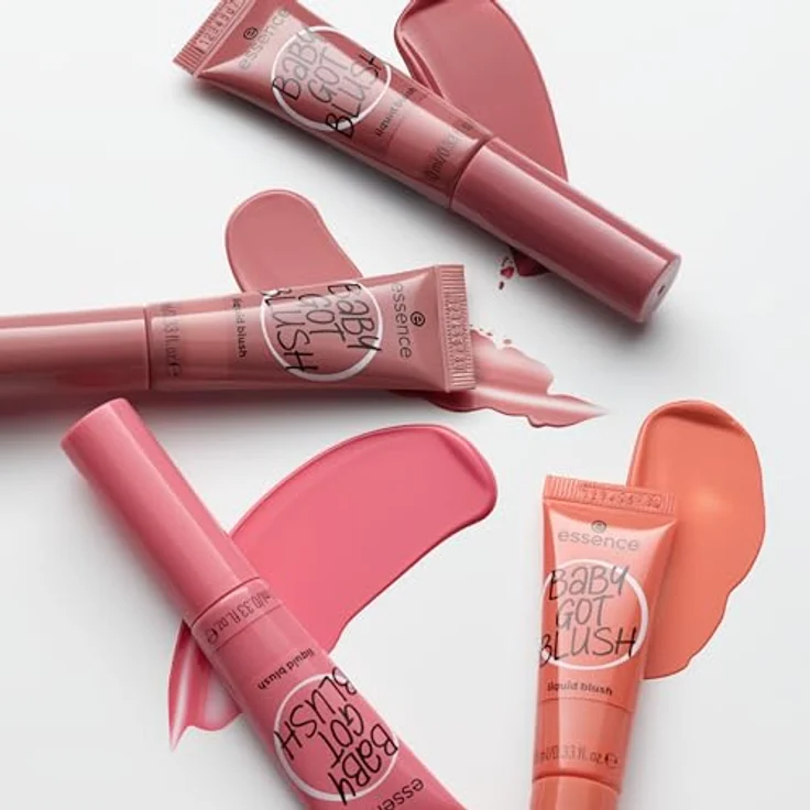 essence BABY GOT BLUSH liquid blush, Rouge, Nr. 20, Violett, Expressergebnis, schnelltrocknend, natürlich, vegan, ölfrei, ohne Parabene, ohne Mikroplastikpartikel, 1er Pack (10ml) – Bild 3