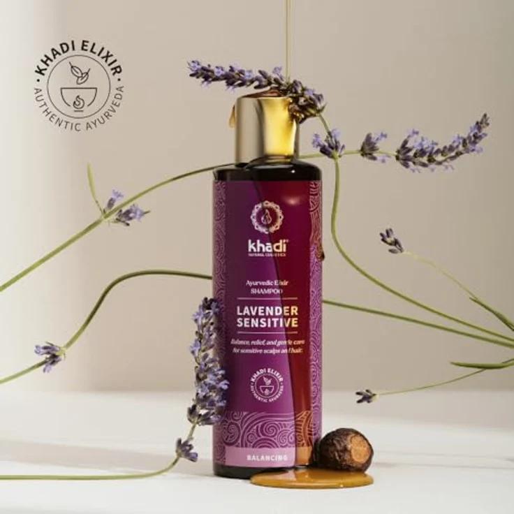 Khadi Naturkosmetik Ayurvedisches Elixier Shampoo 200 ml – Bild 4