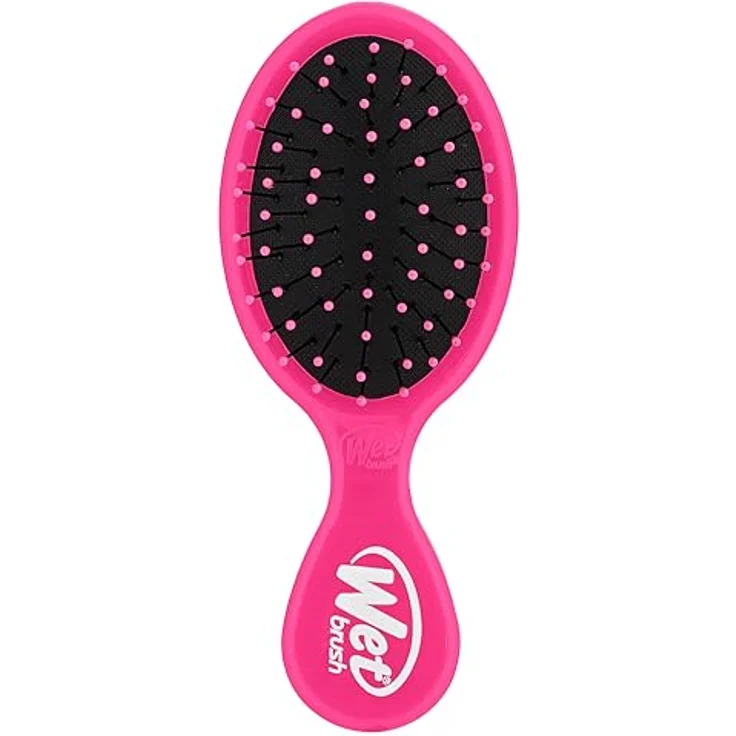 Wet Brush Wetbrush Mini, Original Pink, Haarbürste mit ultraweichen IntelliFlex-Borsten zur schonenden Entwirrung – Bild 1
