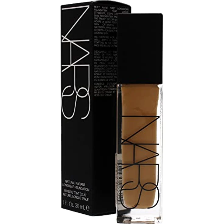 NARS Natural Radiant Longwear Foundation 30 ml - mittlere bis hohe Deckkraft, 16 Stunden Halt, Farbe VANUATU – Bild 5