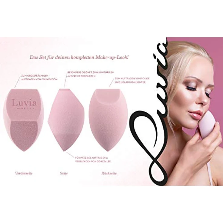 Luvia Pinselsets Prime Vegan Candy Pinselset Pinsel – Bild 4