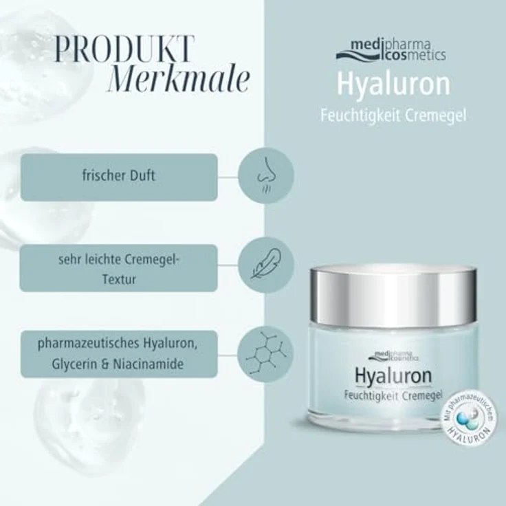 Dr. Theiss Hyaluron 48h Feuchtigkeit Cremegel, 50 ml - intensive Hydratation für alle Hauttypen – Bild 4