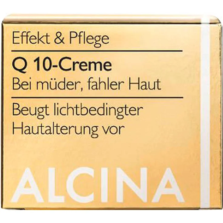Alcina Effekt & Pflege Q10 Creme 50 ml – Bild 2