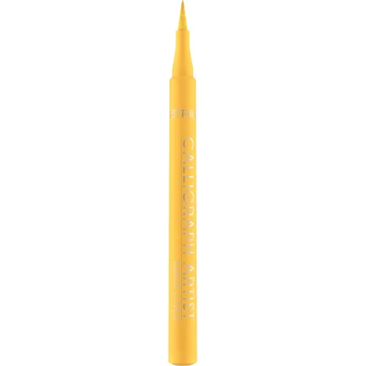 Catrice Calligraph Artist Matte Liner, Eyeliner, Nr. 040, Gelb, sofortiges Ergebnis, farbintensiv, matt, vegan, ohne Mikroplastikpartikel, Nanopartikel frei, ohne Parfüm, 1er Pack (1.1ml) – Bild 1