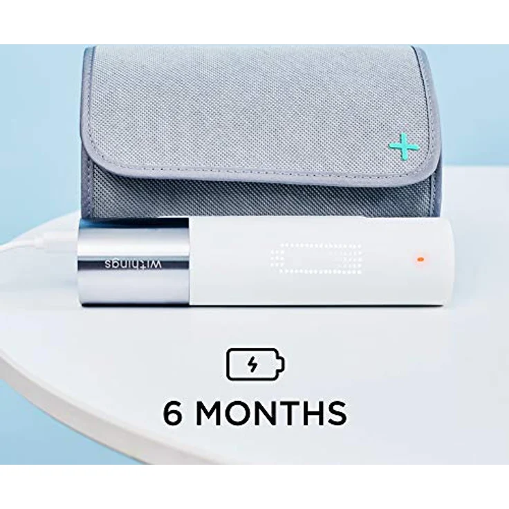 Withings BPM Core BUNDLE, verbundenes Blutdruckmessgerät mit Elektrokardiogramm und digitalem Stethoskop, Wi-Fi- und Bluetooth-Synchronisierung, inklusive Reiseetui – Bild 4