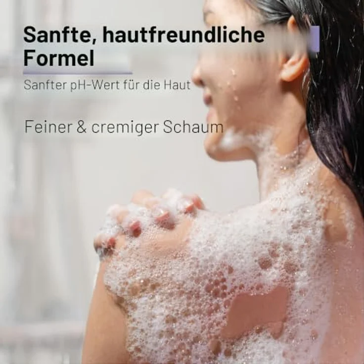 Panier des Sens Natürliches Duschgel Lavendel, feuchtigkeitsspendend mit Sheaöl, 96% natürliche Inhaltsstoffe, pH-mild, 200 ml – Bild 4