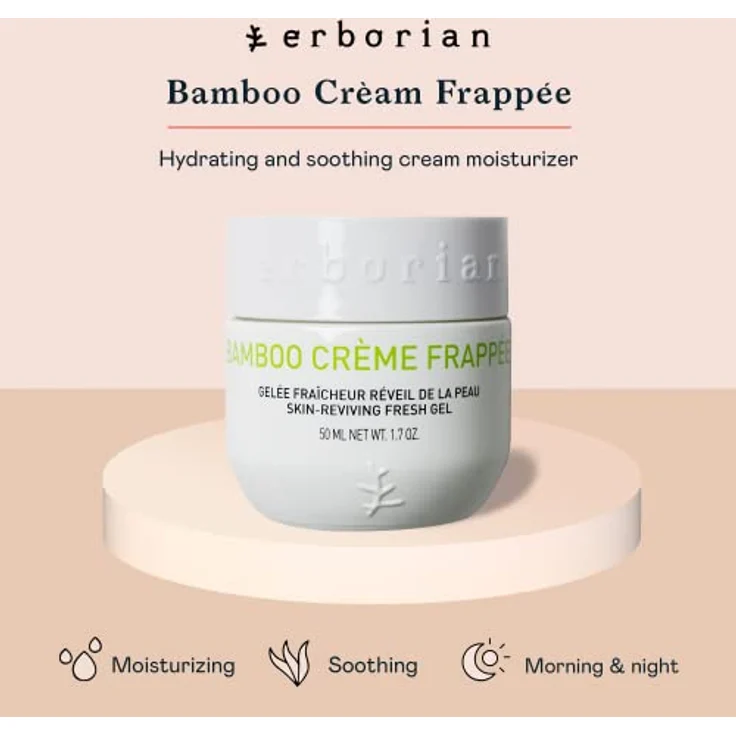 Erborian Bamboo Creme Frappee 50 ml Tagespflege – Bild 2