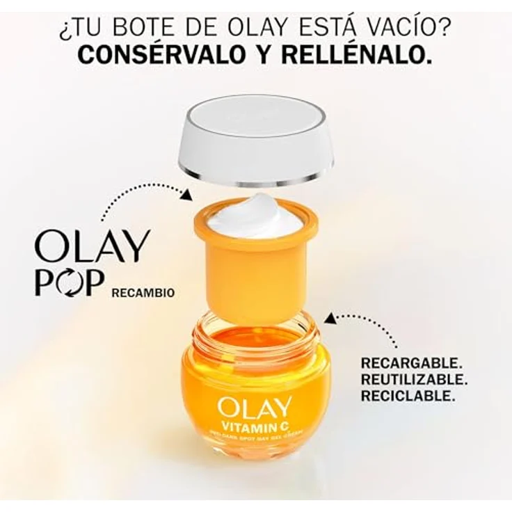 Olay Vitamin C Day Cream, hydratisierende Tagescreme mit SPF 30, 50 ml, für einen gleichmäßigen Hautton und intensive Feuchtigkeit – Bild 2