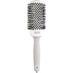 Olivia Garden - Expert Blowout Shine Hairbrush - White and Grey - 45