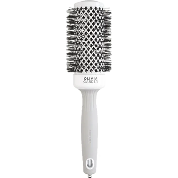 Olivia Garden - Expert Blowout Shine Hairbrush - White and Grey - 45 – Bild 1