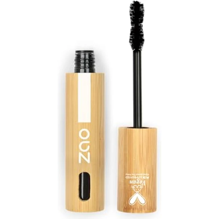 ZAO Daring Volume Mascara 240 Intense Black, Natürliches Make-up Mascara für voluminöse Wimpern, Schwarz – Bild 1