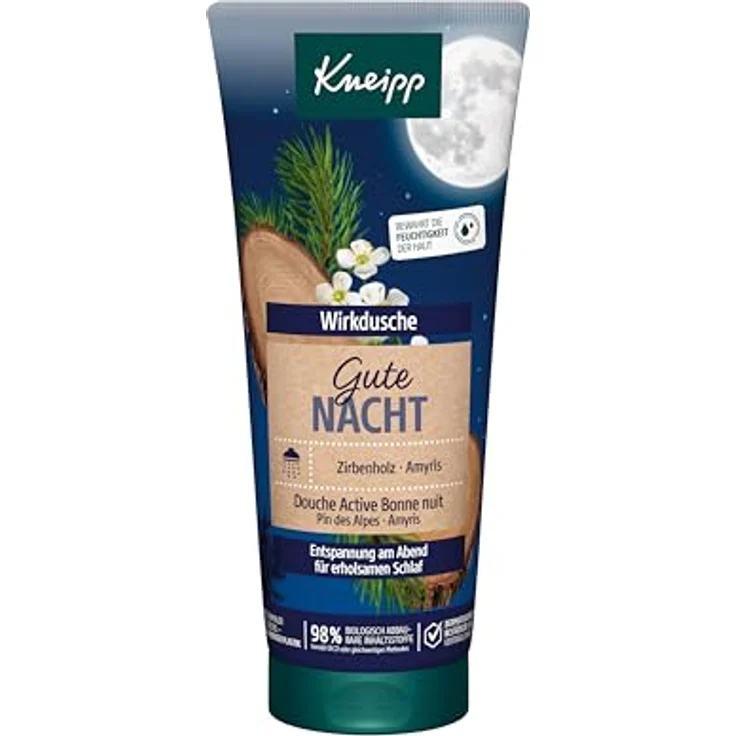 Kneipp Gute Nacht Zirbenholz & Amyris Duschgel 200 ml – Bild 1