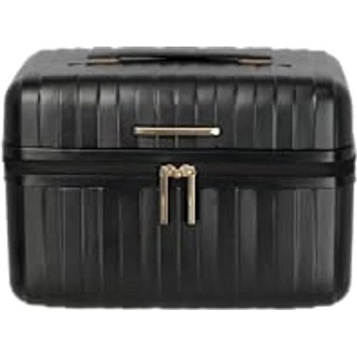 Travelite BARBARA Beautycase, 37 cm, 100% Polycarbonat, schwarz – Bild 1