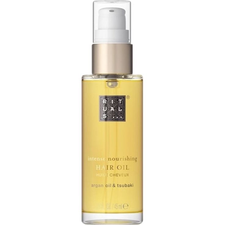 RITUALS Intense Nourishing Hair Oil, Haaröl für Damen mit Argan- und Tsubakiöl, 45 ml