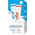 ELMEX aronal und elmex Doppel-Schutz Zahnpasta für Zahnfleisch & Zähne, 2er Doppelpack (2 x 150ml)