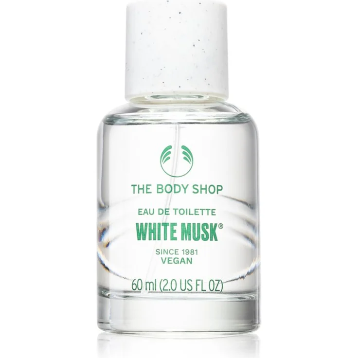 The Body Shop White Musk EDT, Eau de Toilette für Damen, 60 ml, zeitloser Moschusduft