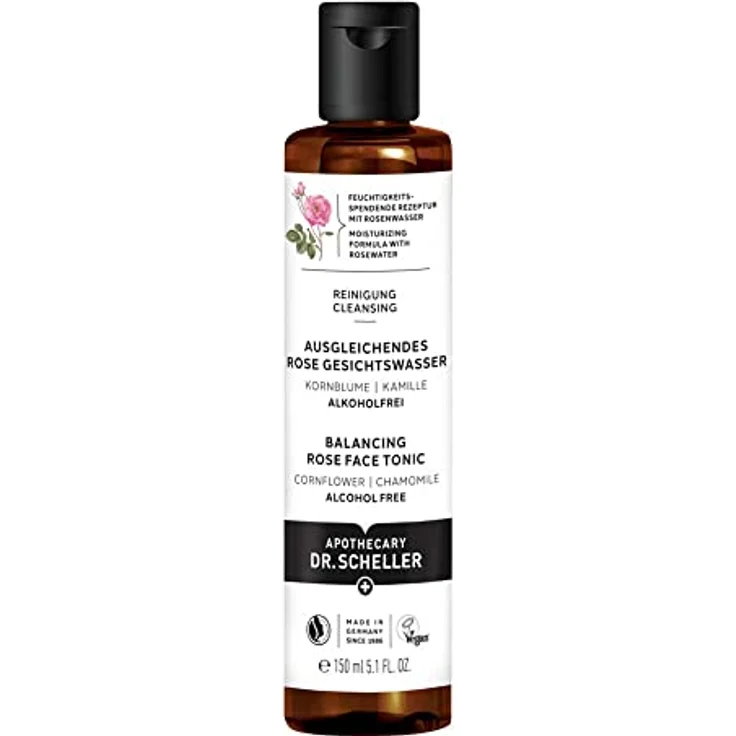 DR. SCHELLER Ausgleichende Rose Gesichtswasser, 150ml (3er Pack)