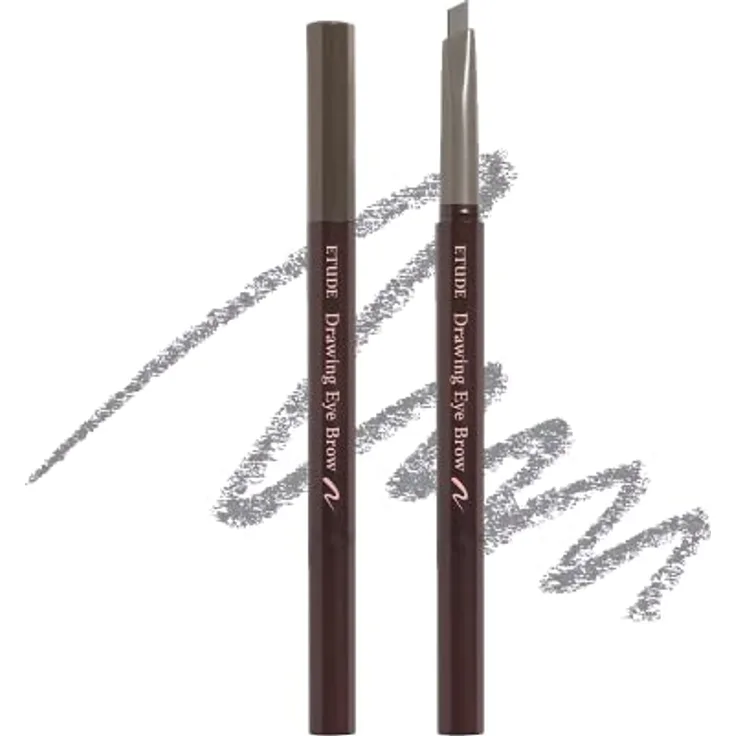 Etude House Drawing Eye Brow 0.25g #5 Grau 21AD | langanhaltender Augenbrauenstift | Augenbrauen Make-up im täglichen Look natürlich mit weicher Textur | K-Beauty