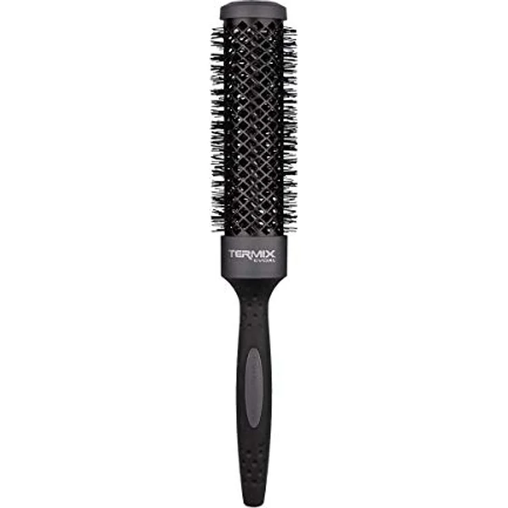 Termix Evolution XL. Thermische Rundhaarbürste mit 3 cm längerem Keramikrohr für langes Haar. Reduziert dank seiner ionisierten Fasern und des Anti-Haft-Rohrs die Trocknungszeit. Durchmesser: 32 cm. – Bild 1