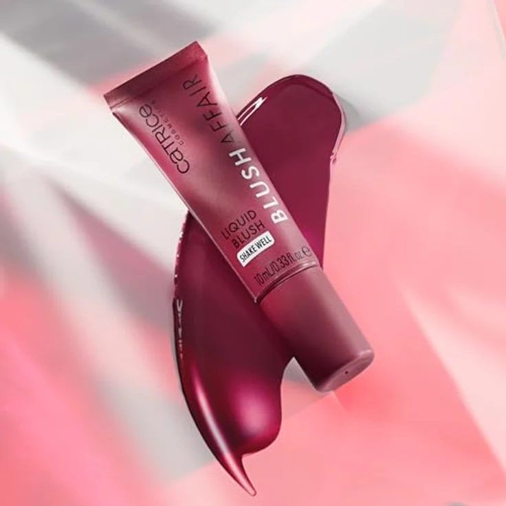 Catrice Blush Affair Liquid Blush, Rouge, Nr. 050, Violett, hochpigmentiert, vegan, matt, 1er Pack (10ml) – Bild 4