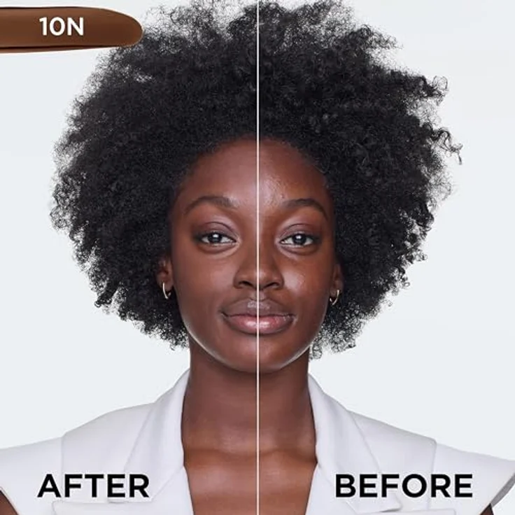 L'Oréal Paris Make up, Flüssige Foundation mit Hyaluron und Aloe Vera, Perfect Match Make-Up, Nr. 10.N Cocoa, 30 ml – Bild 4