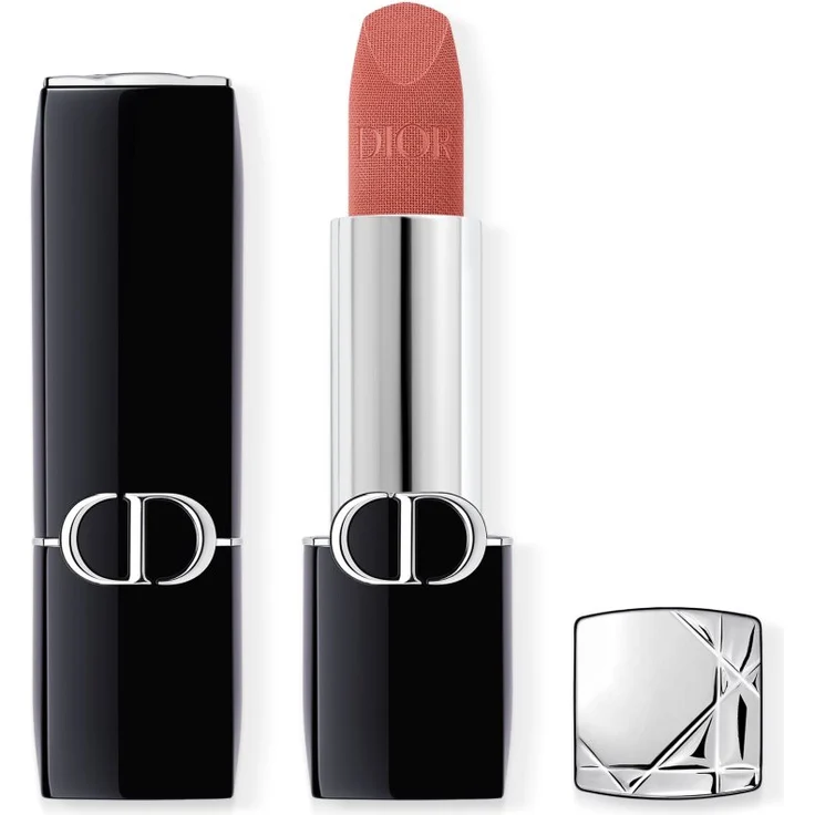 DIOR Rouge Dior, langanhaltender nachfüllbarer Lippenstift, Farbton 217 Corolle Velvet, 3.5 g