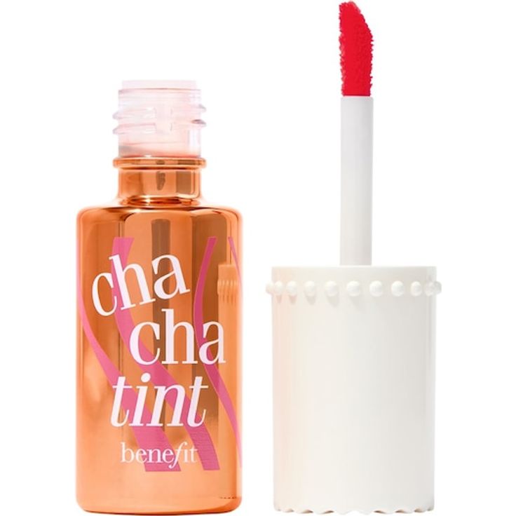 Benefit Tints ChaChatint Lip Plumper, Lippen- und Wangenfarbe in Korallenrot, 6 ml