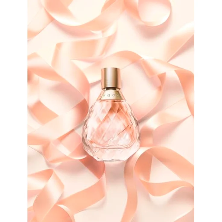 Bugatti Parfüm Damen Felicità Apricot EdP 60ml I Floral-fruchtiges Damen Parfüm mit Sommerlichen Nuancen, Aprikose, Litschi, Hibiskus, Vanille & Moschus – Bild 4