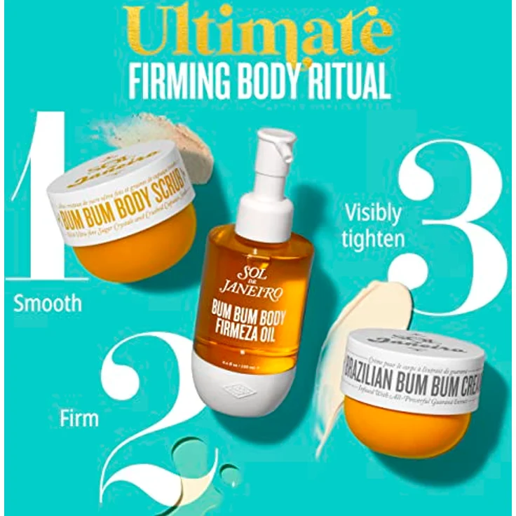 Sol de Janeiro Bum Bum Body Firmeza Oil, Nährendes Körperöl mit festigender Wirkung, 100 ml, vegan – Bild 7