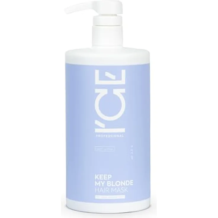 Natura Siberica ICE Keep My Blonde Mascarilla Caplar, 750 ml Haarkur für blonde Haare mit Langlebigkeit und einfacher Bedienung