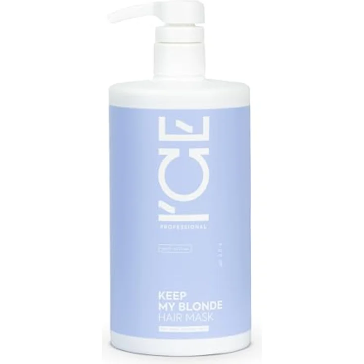 Natura Siberica ICE Keep My Blonde Mascarilla Caplar, 750 ml Haarkur für blonde Haare mit Langlebigkeit und einfacher Bedienung – Bild 1
