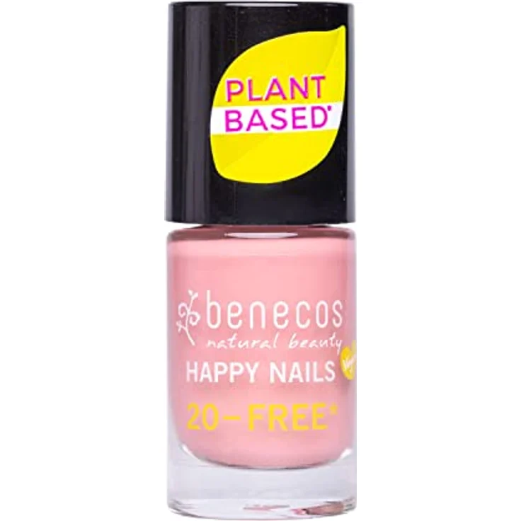 benecos Nail Polish 20FREE wasserdurchlässig 5ml bubble gum – Bild 1