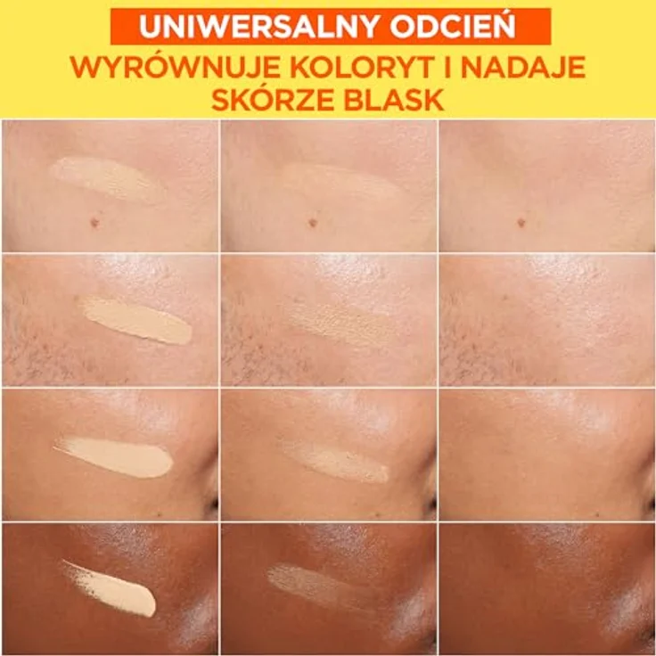 Garnier Vitamin C Tagesleuchtfluid mit SPF50+, 40ml - Feuchtigkeitsspendende Gesichtscreme mit Mineralpigmenten für strahlenden Glow – Bild 5