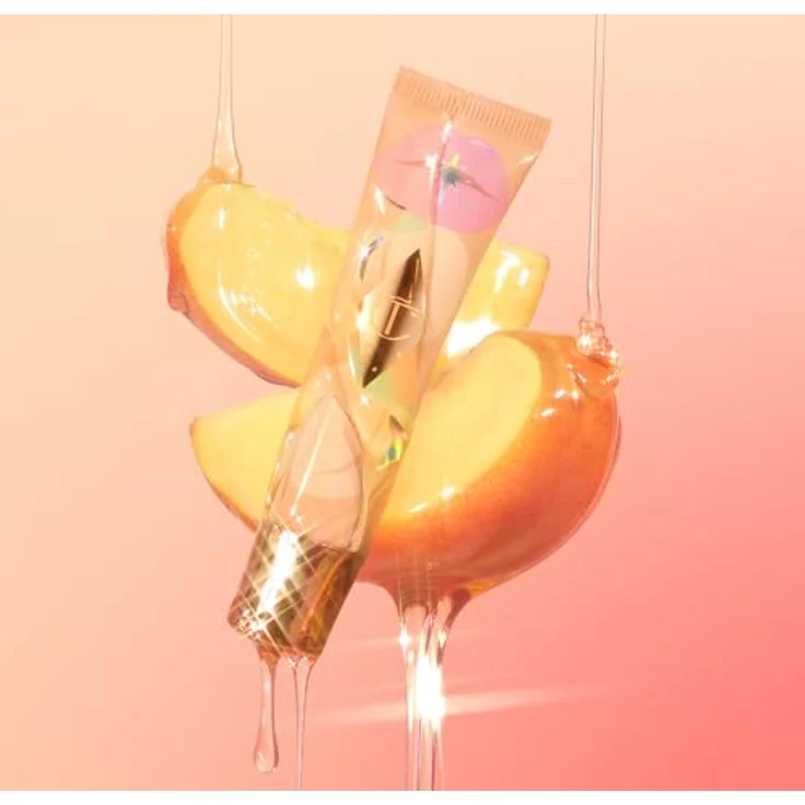 Charlotte Tilbury Unreal Lips Healthy Glow Nectar Oil, 14ml, Tönendes Lippenöl in Juicylicious Pure Peach mit glänzendem Finish – Bild 5