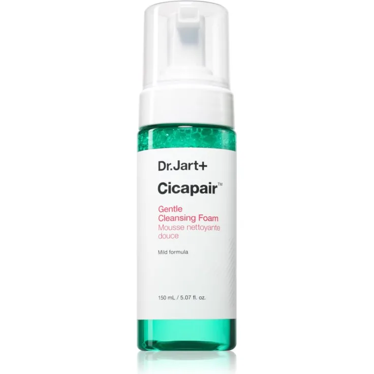 Dr. Jart+ Cicapair™ Gentle Foam Cleanser, Gesichtsreinigungsschaum mit Salicylsäure und beruhigendem Grünen Tee, 150 ml