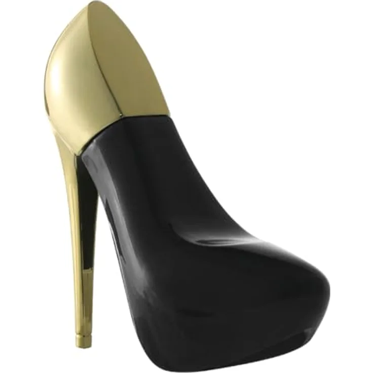 Jean-Pierre Sand Style Heel Gold - Eau de Parfum 30ml, Damenparfum im Damenschuh-Flakon, ideal als Geschenk