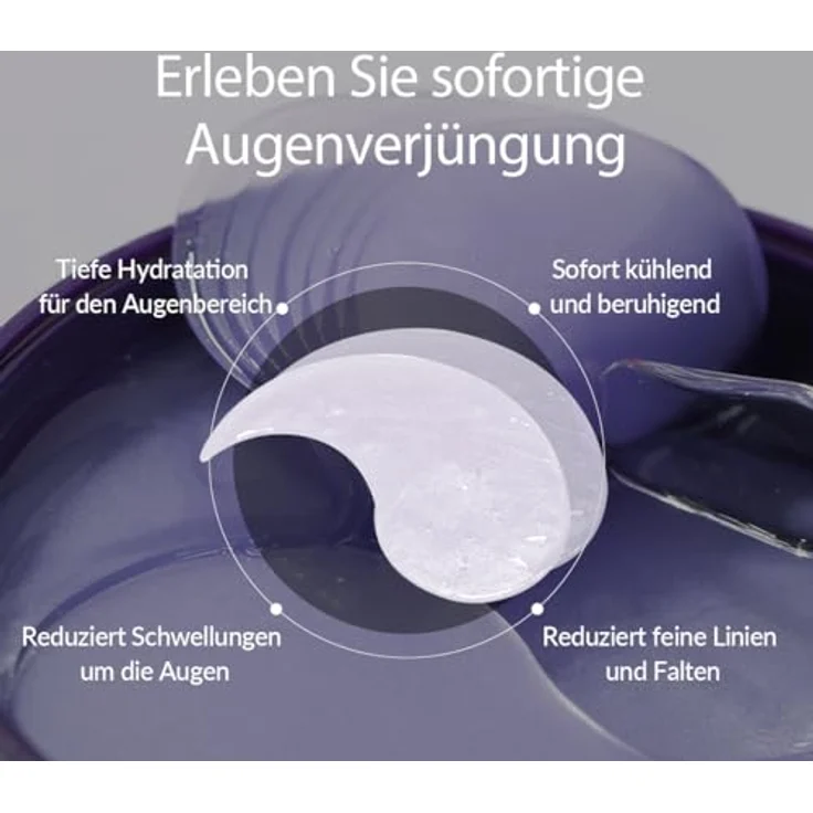 Mizon Original Skin Energy Collagen, Augenpflege Gel mit Meerescollagen, 60 ml, revitalisierend gegen Falten und dunkle Augenringe – Bild 3