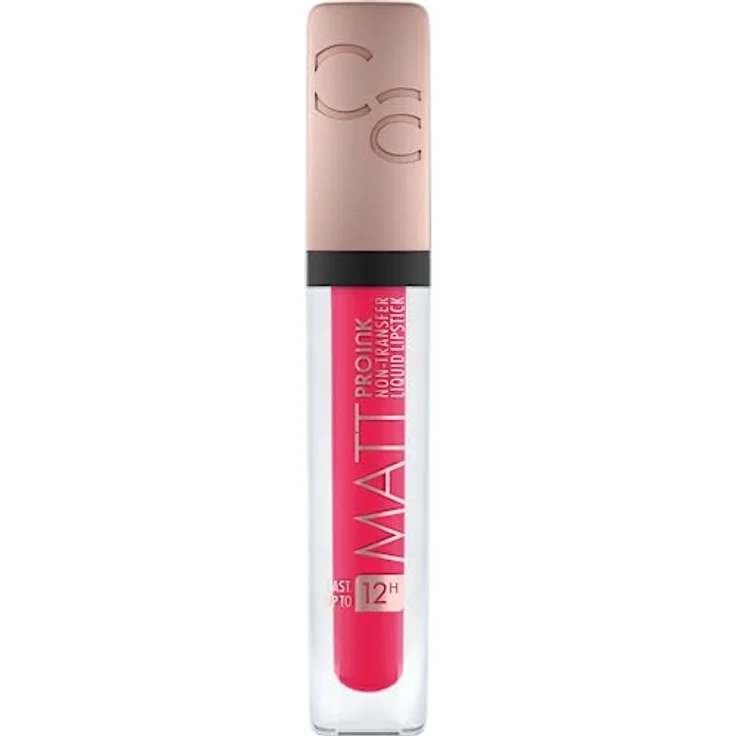 Catrice Matt Pro Ink Non-Transfer Liquid Lipstick, Nr. 150, Pink, langanhaltend, mattierend, schnelltrocknend, vegan, ohne Parabene, ohne Mikroplastikpartikel, Nanopartikel frei, 1er Pack (5ml) – Bild 2
