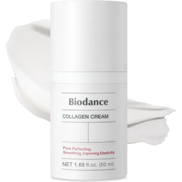 Biodance Pore Tightening Collagen Cream, feuchtigkeitsspendende Gesichtscreme zur Verfeinerung der Poren, 50 ml