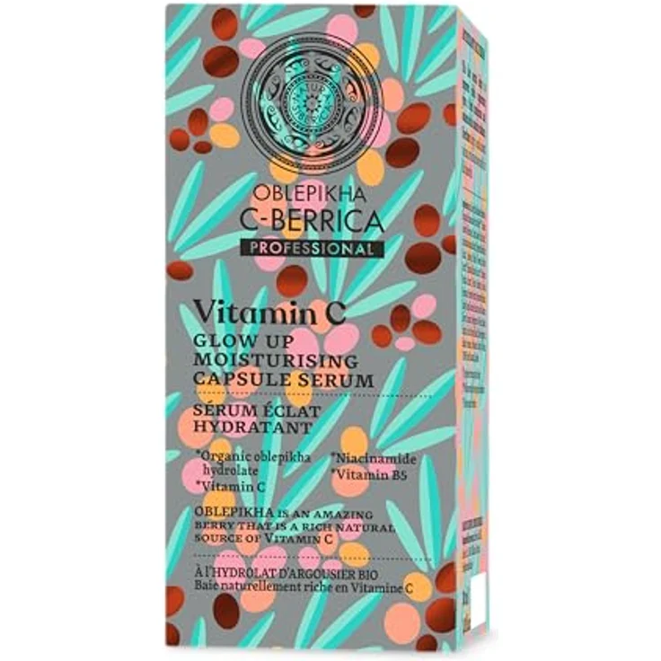 Natura Siberica Oblepikha C-Berrica Vitamin-C Gesichtsserum 30ml, antioxidativ und feuchtigkeitsspendend – Bild 4