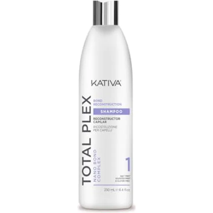 Kativa Total Plex Bond Repair | Shampoo mit NANO BOND COMPLEX, 355 ml
