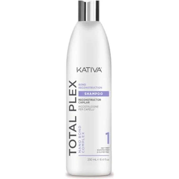 Kativa Total Plex Bond Repair | Shampoo mit NANO BOND COMPLEX, 355 ml – Bild 1