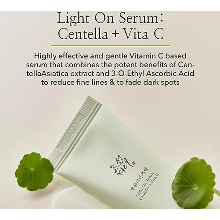 Beauty Of Joseon Light On Serum Centella + Vita C, aufhellendes Gesichtsserum mit beruhigender Wirkung, 30 ml – Bild 2