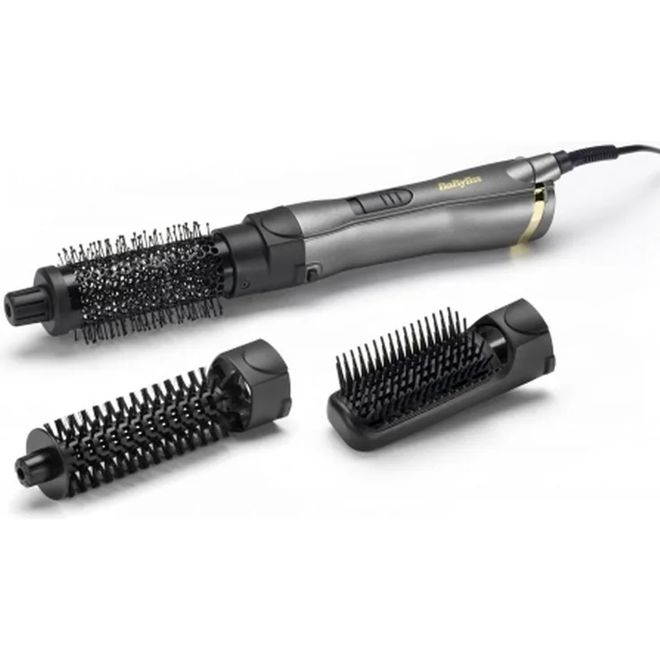 BaByliss AS85TE, Lockenzange mit Steckfunktion und EU-Stecker, schwarz