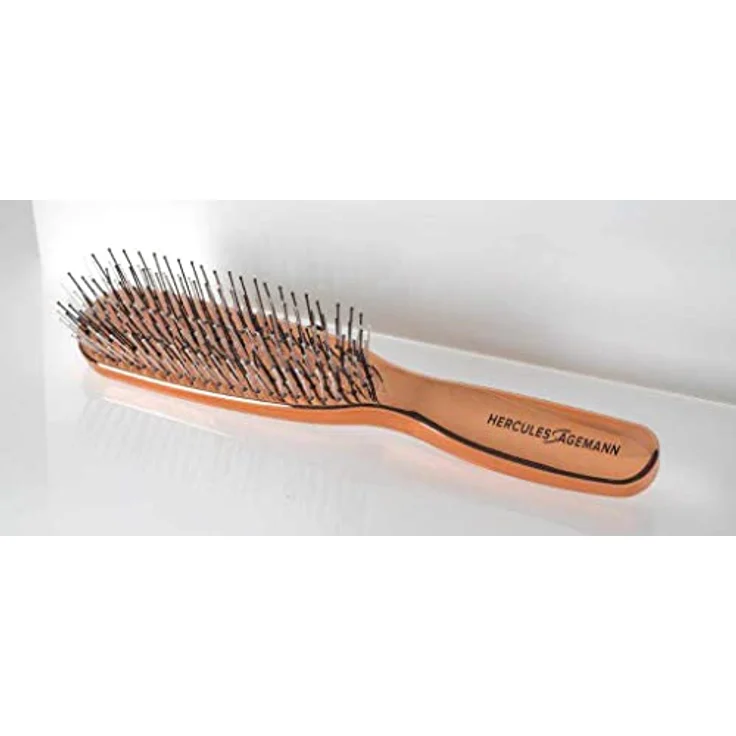 Hercules Sägemann - 8213 Zauberbürste | Haarbürste ohne Ziepen | Haar-Entwirrbürste für Damen und Herren | Farbe: Kupfer Rosé – Bild 1