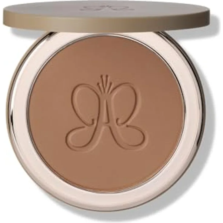 Anastasia Beverly Hills Smooth Blur Bronzer, bronzierender Puder mit mattem Effekt, Farbton Tropical Tan, 10 g