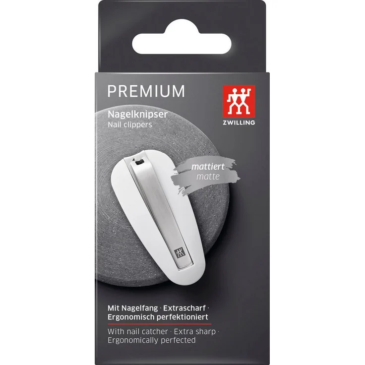 Zwilling Fußnagelknipser Zwilling, mit Nagelfang, aus rostfreiem Edelstahl – Bild 1