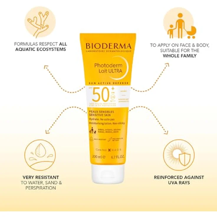 Bioderma Milch Bioderma Photoderm Lait Ultra SPF50+ – Bild 5