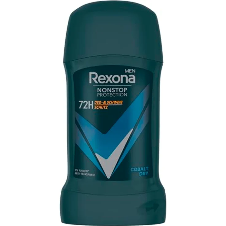 Rexona Men Nonstop Protection Deo Stick Cobalt Dry, 72 Stunden Schutz vor Schweiß und Körpergeruch, 50 ml – Bild 1